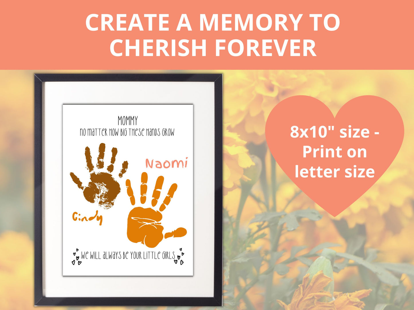 Mother's Day Handprint Art