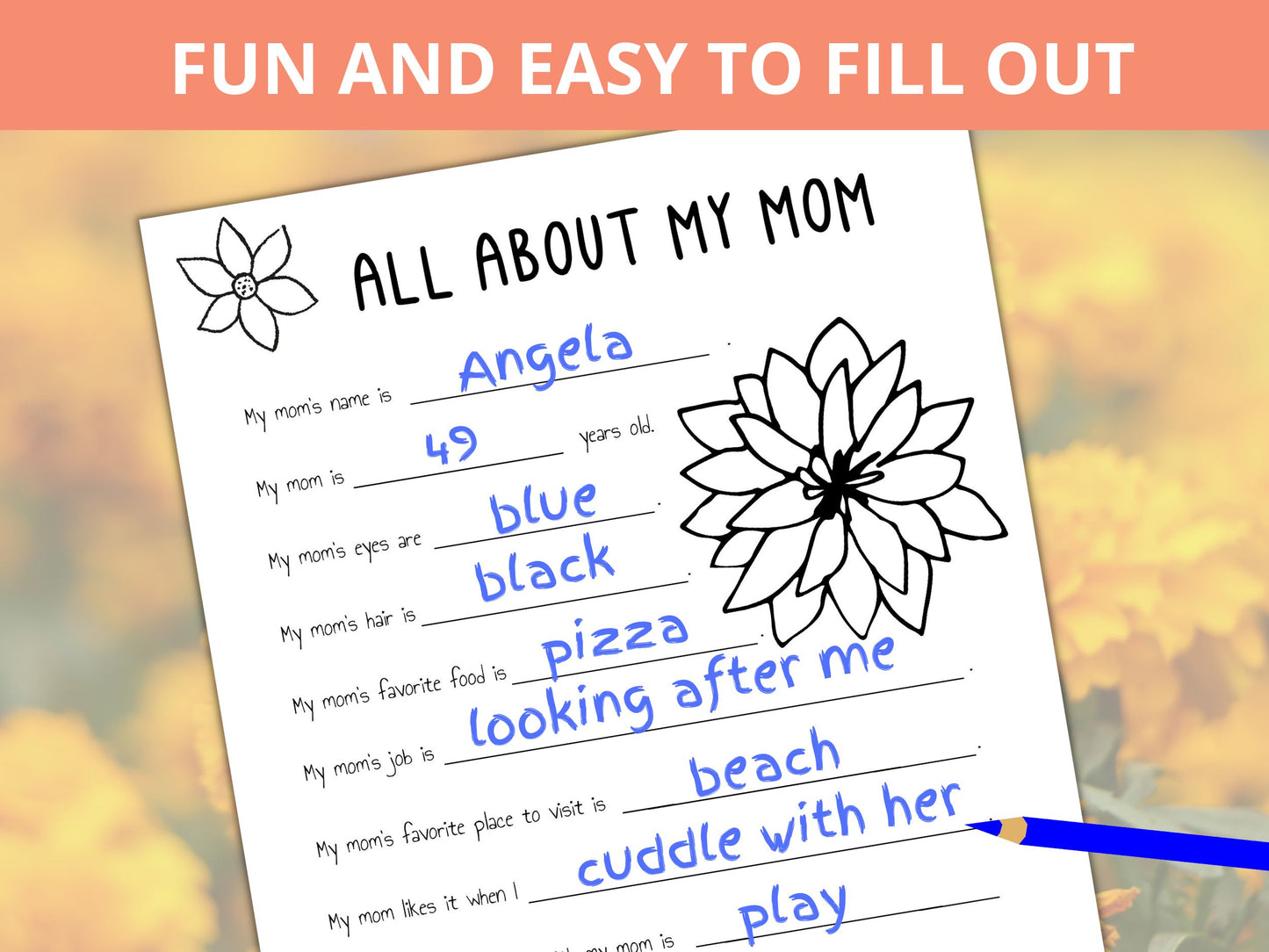 All about my Mom