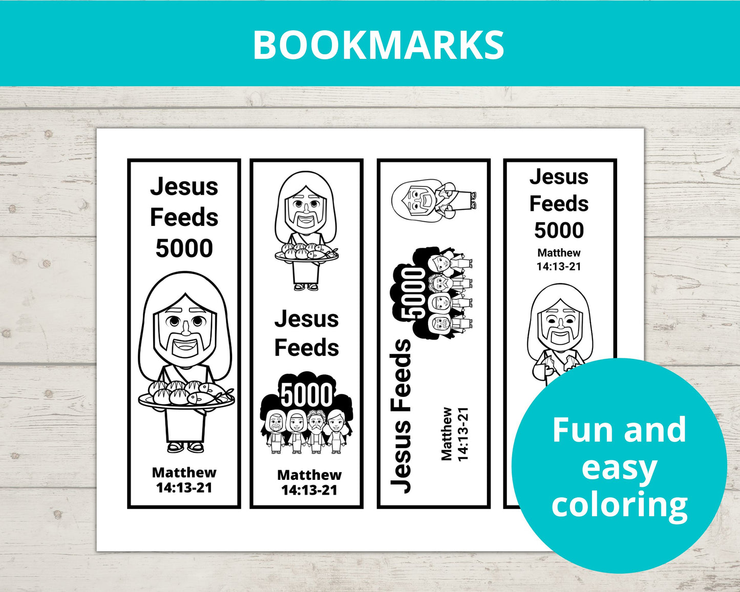 Jesus Feeds 5000 Printable Activity Pack