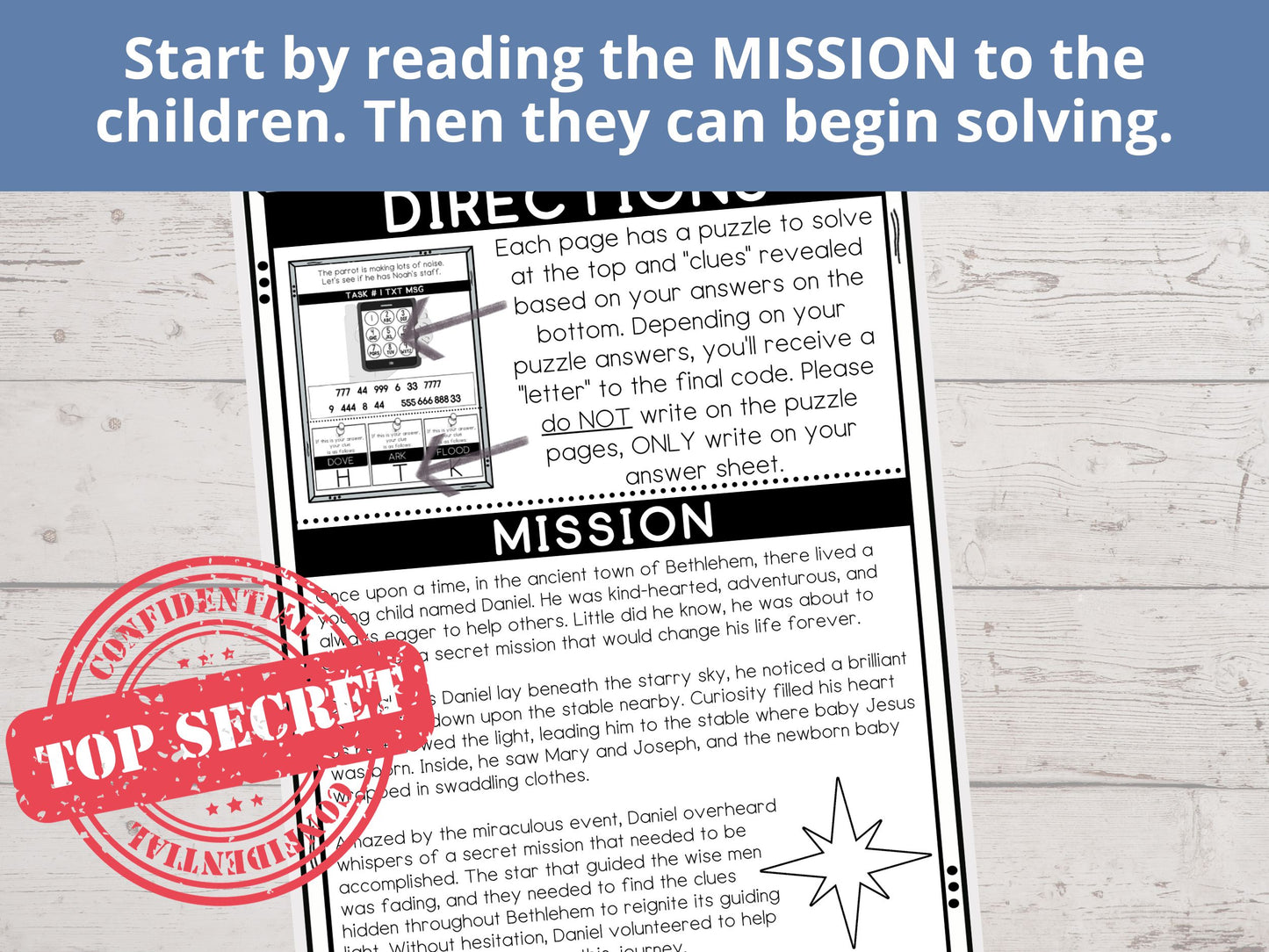 Christmas Nativity Escape Room