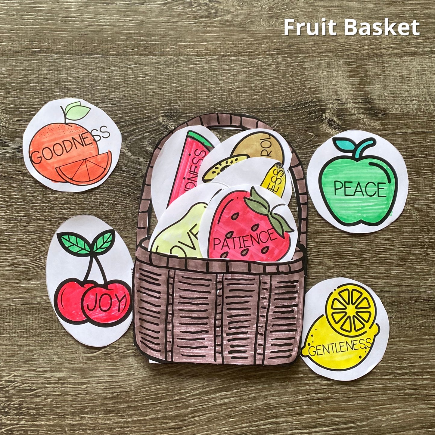 Fruit of the Spirit - Galatians 5:22-23 Activity Pack