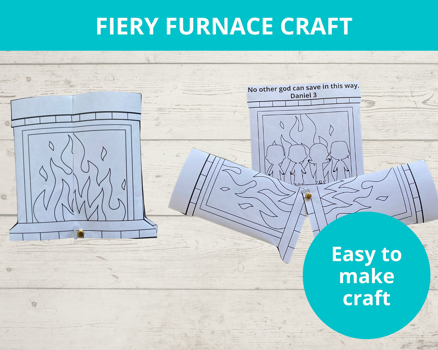 Fiery Furnace Printable Activity Pack