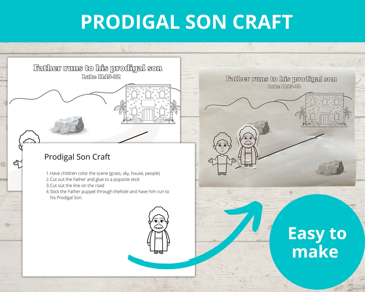 Prodigal Son Printable Activity Pack