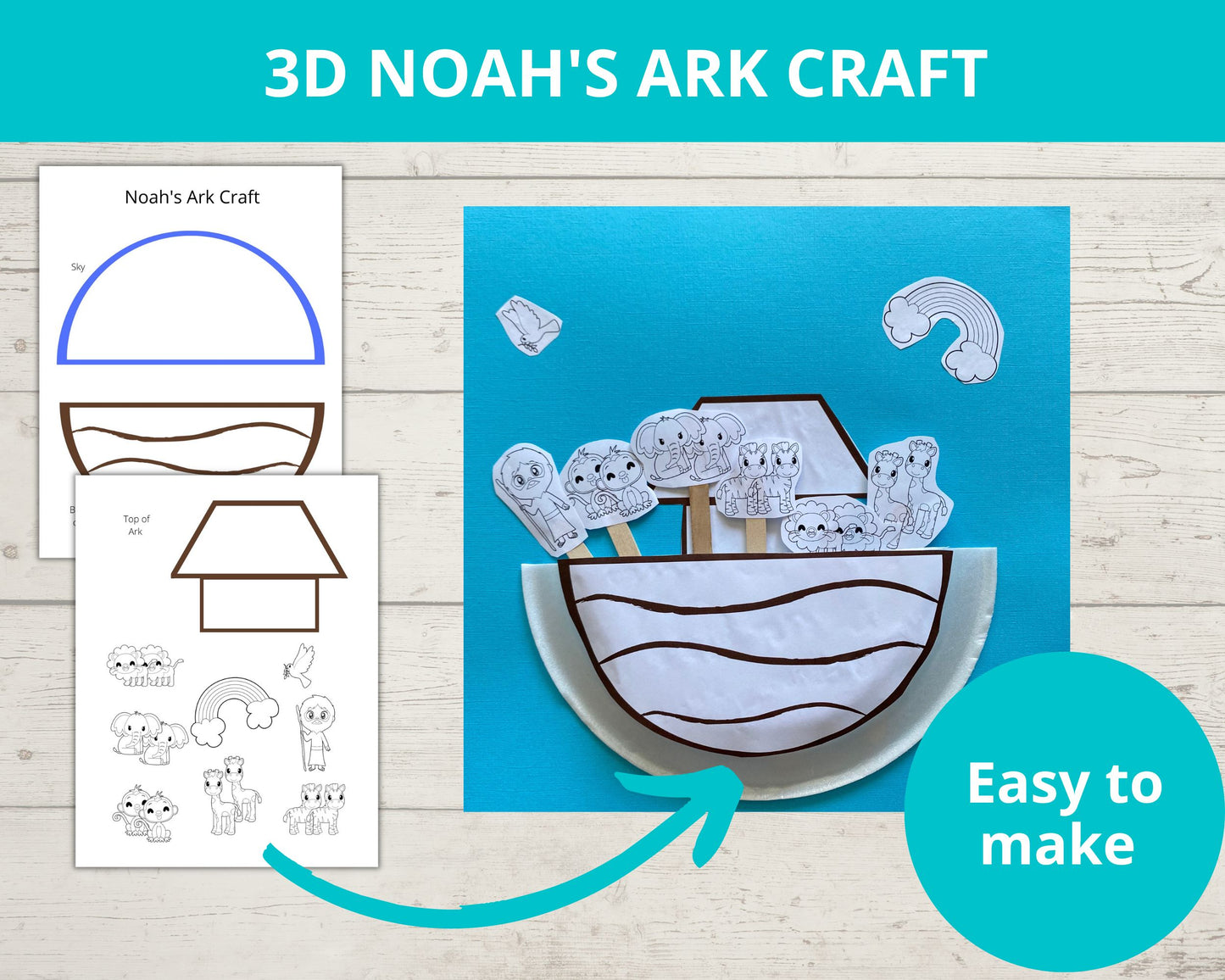 Noah's Ark Printable Activity Pack