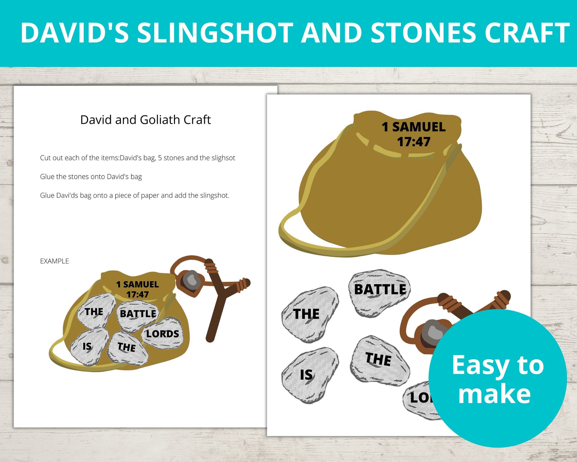 David and Goliath Printable Activity Pack – Stored Up Treasure david-and-goliath-printable-activity-pack-stored-up-treasure