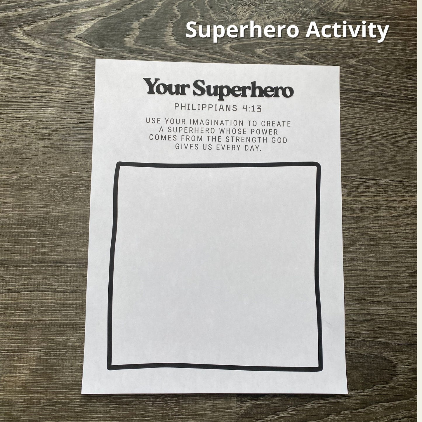 Philippians 4:13 Activity Pack