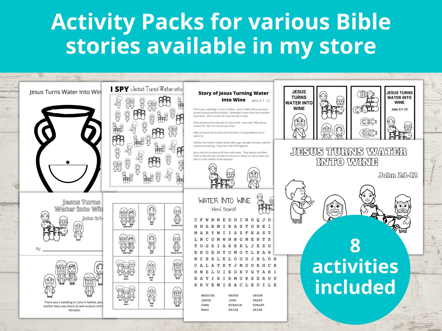 Lord is my Shepherd Activity Page