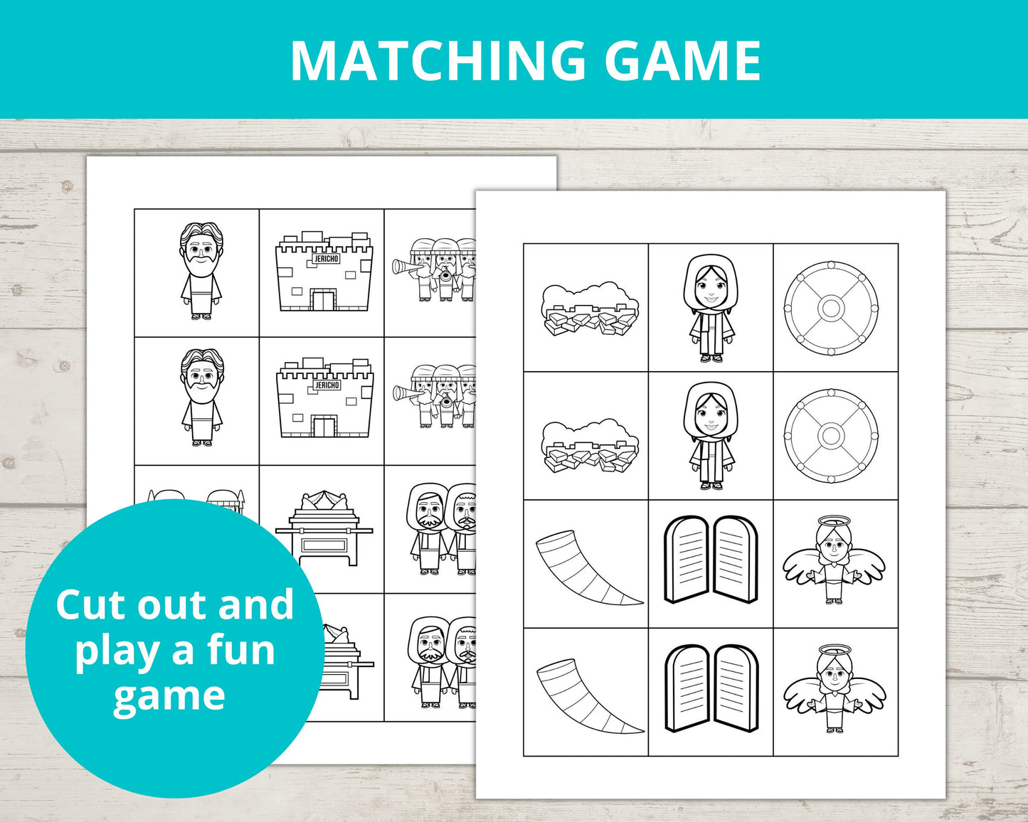 Battle of Jericho Printable Activity Pack