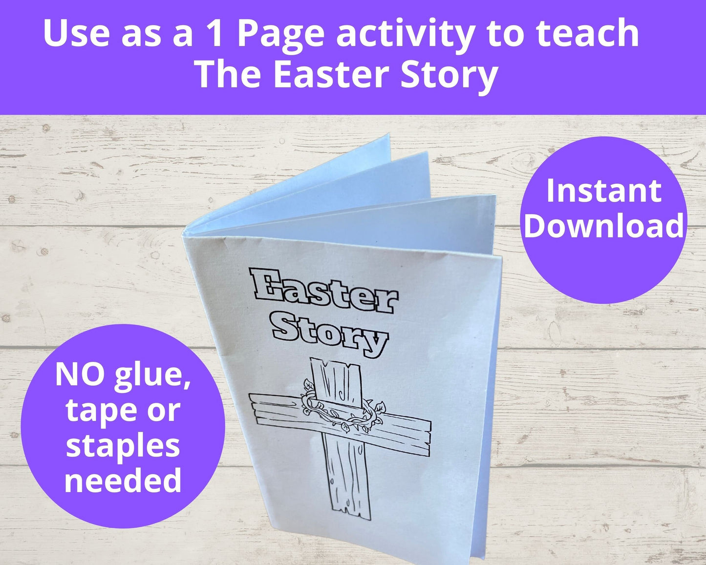 Easter Story Printable Mini Book