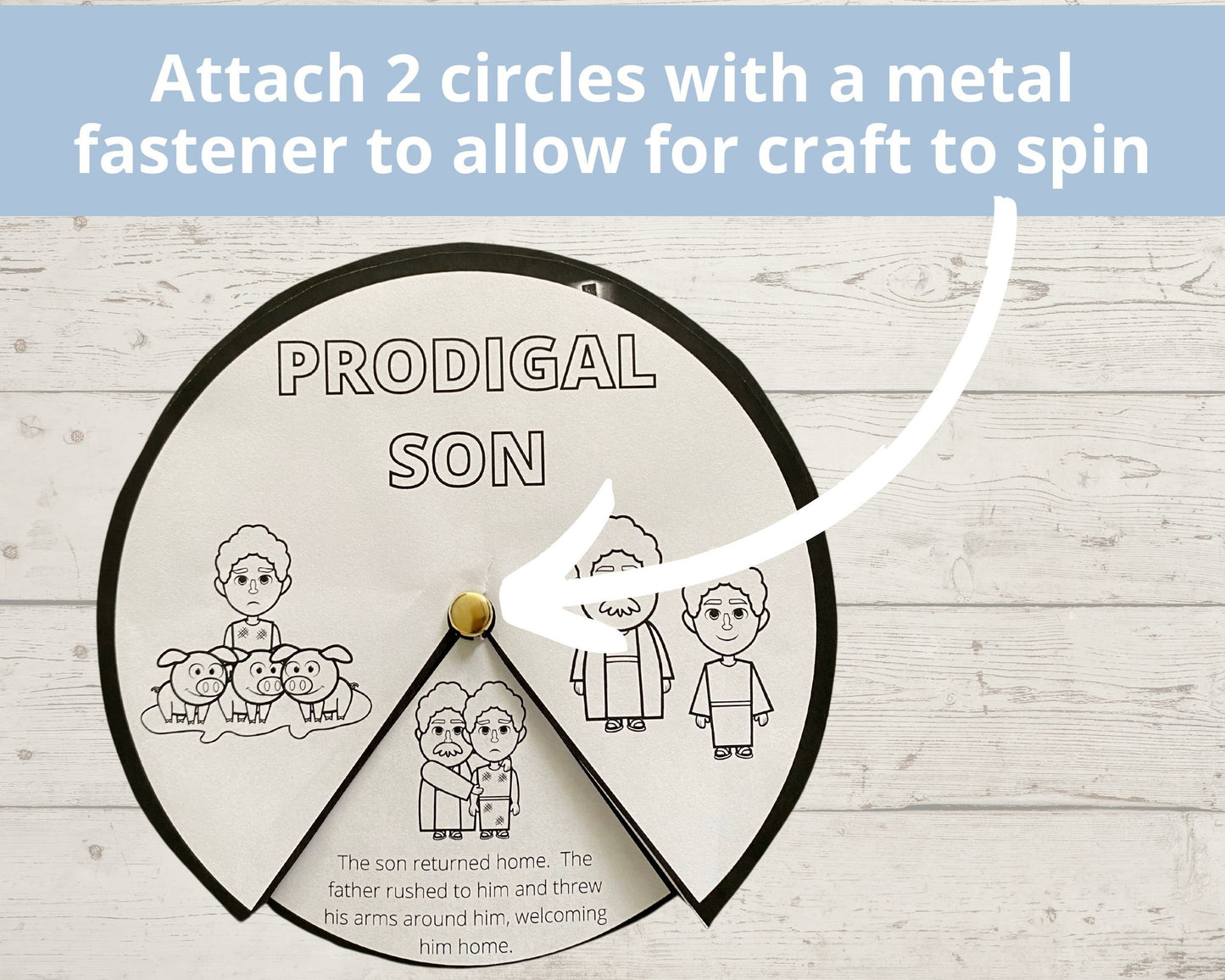 Prodigal Son Printable Spinner