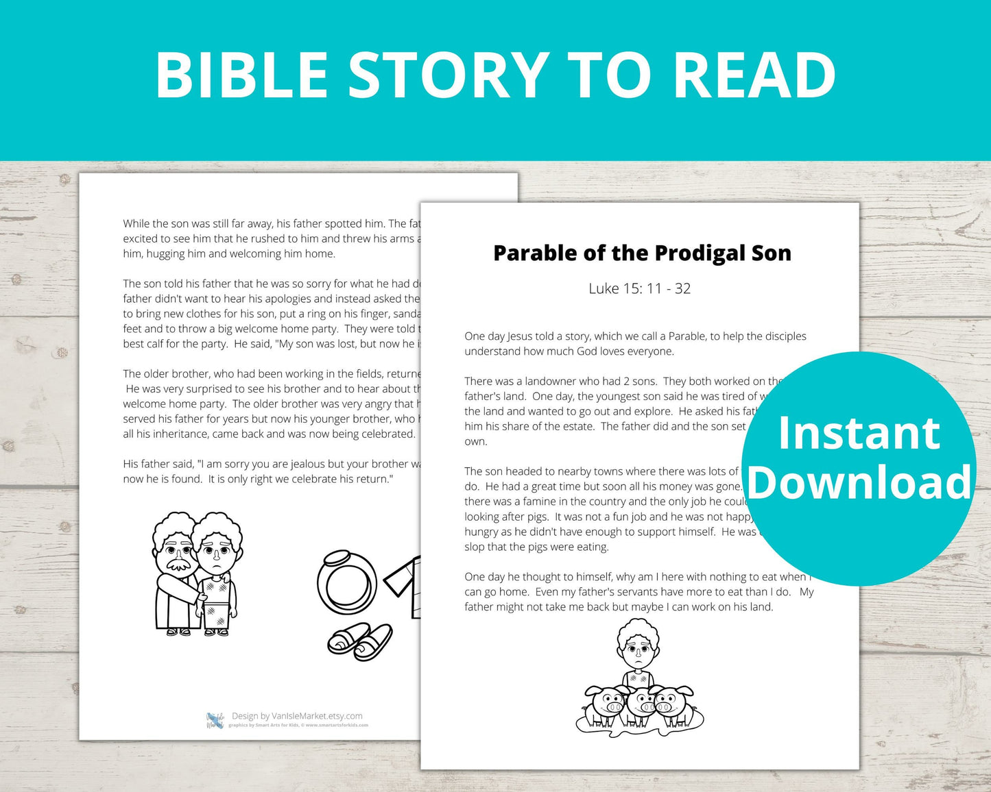 Prodigal Son Printable Activity Pack