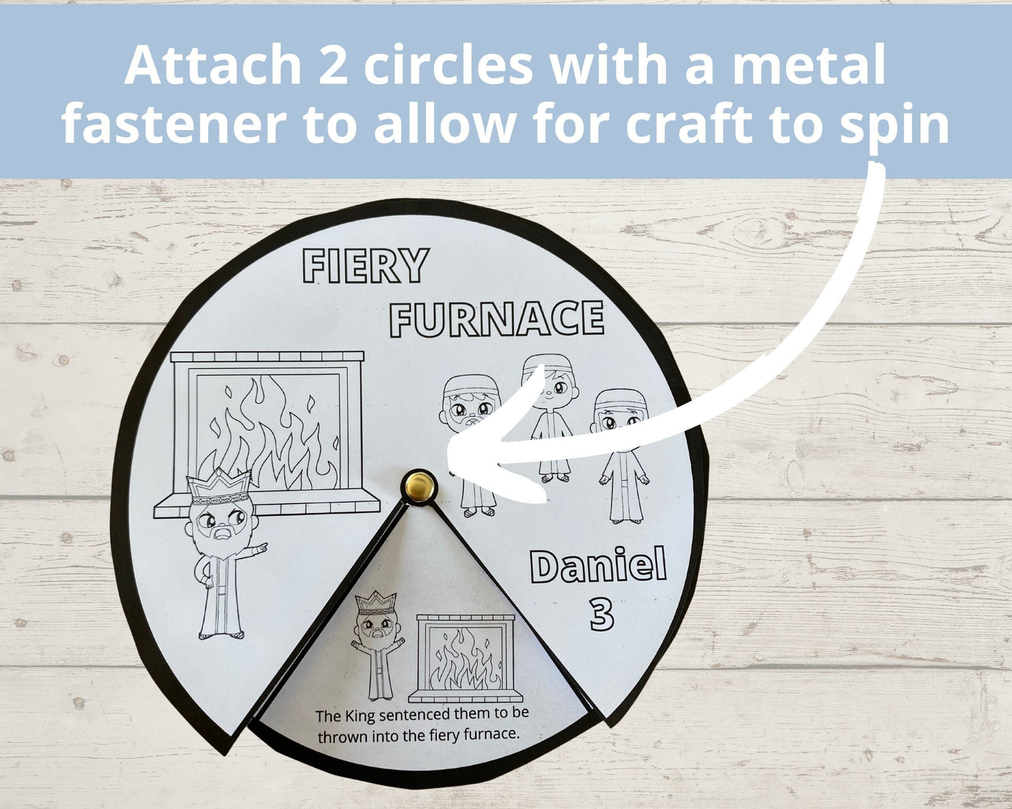 Fiery Furnace Printable Spinner