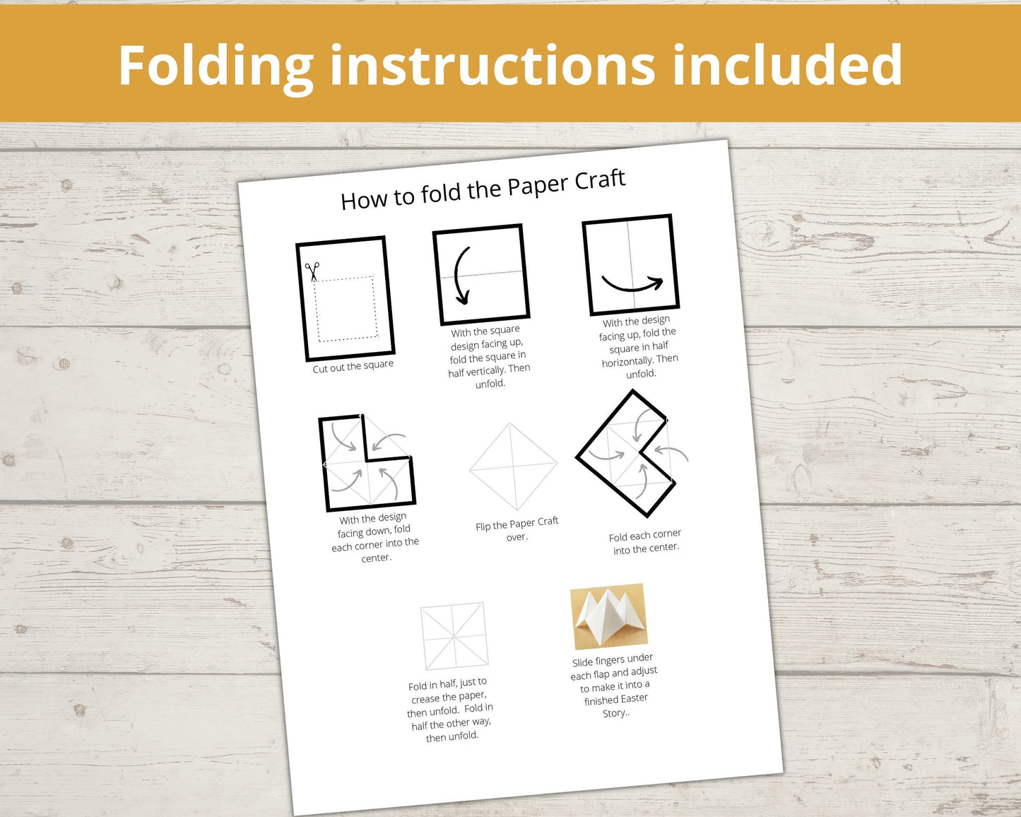 Fiery Furnace Printable Cootie Catcher