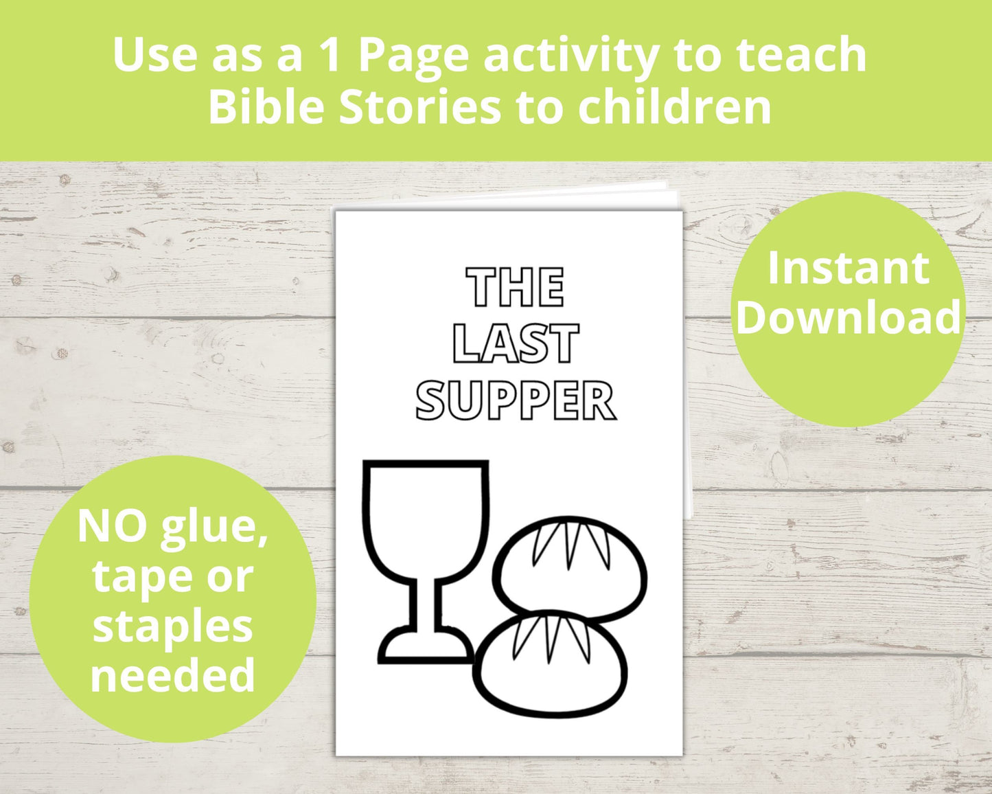 Last Supper Printable Mini Book