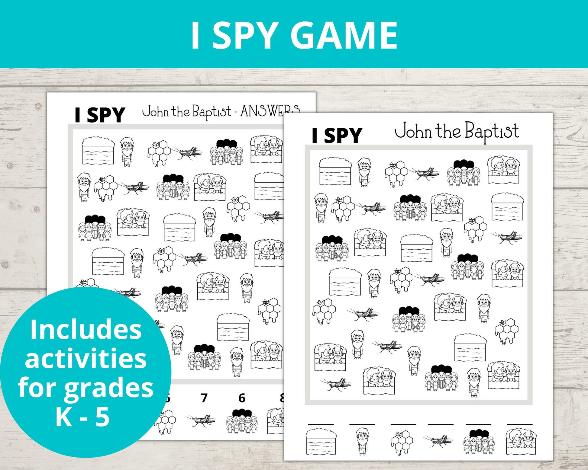 john-the-baptist-printable-activity-pack-stored-up-treasure for Free Printable John The Baptist Worksheets John the Baptist Printable Activity Pack – Stored Up Treasure for Free Printable John The Baptist Worksheets