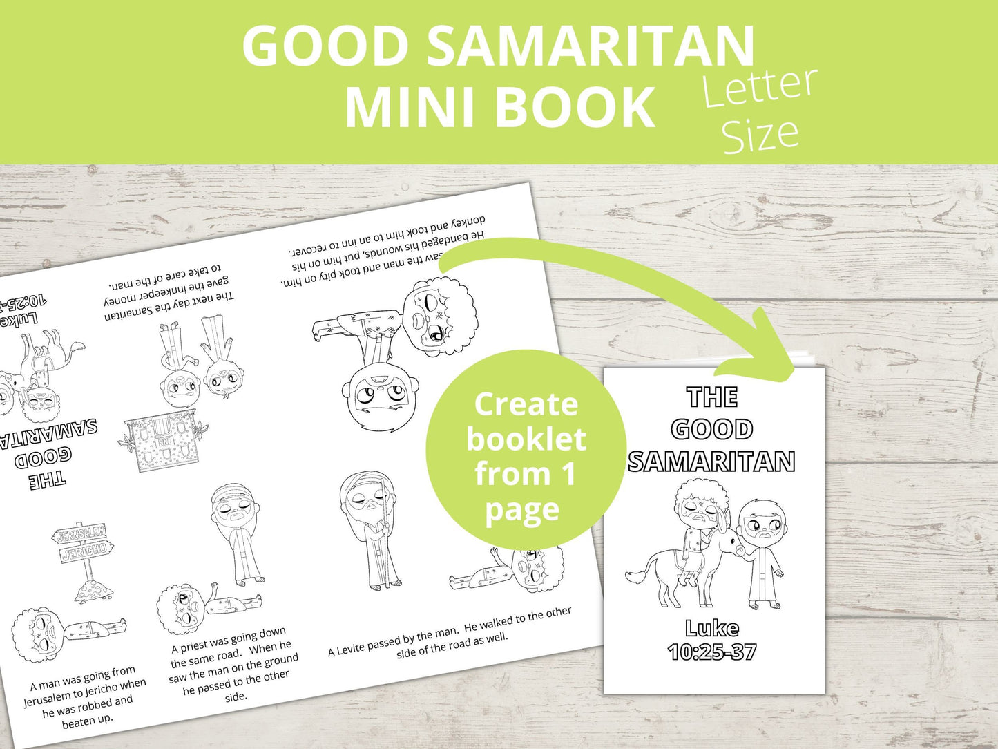 Good Samaritan Printable Mini Book