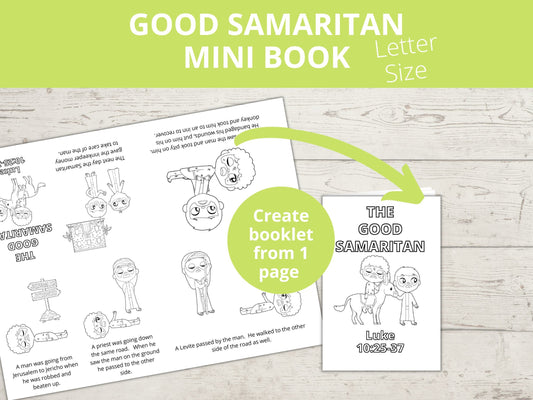 Good Samaritan Printable Mini Book