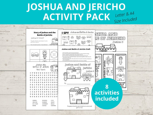 Battle of Jericho Printable Activity Pack