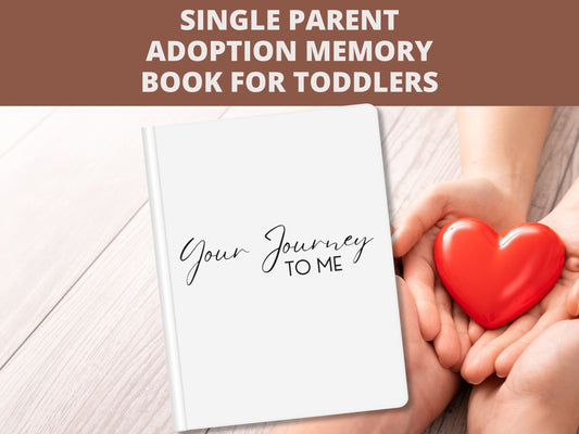 Single Parent Adoption Baby Book