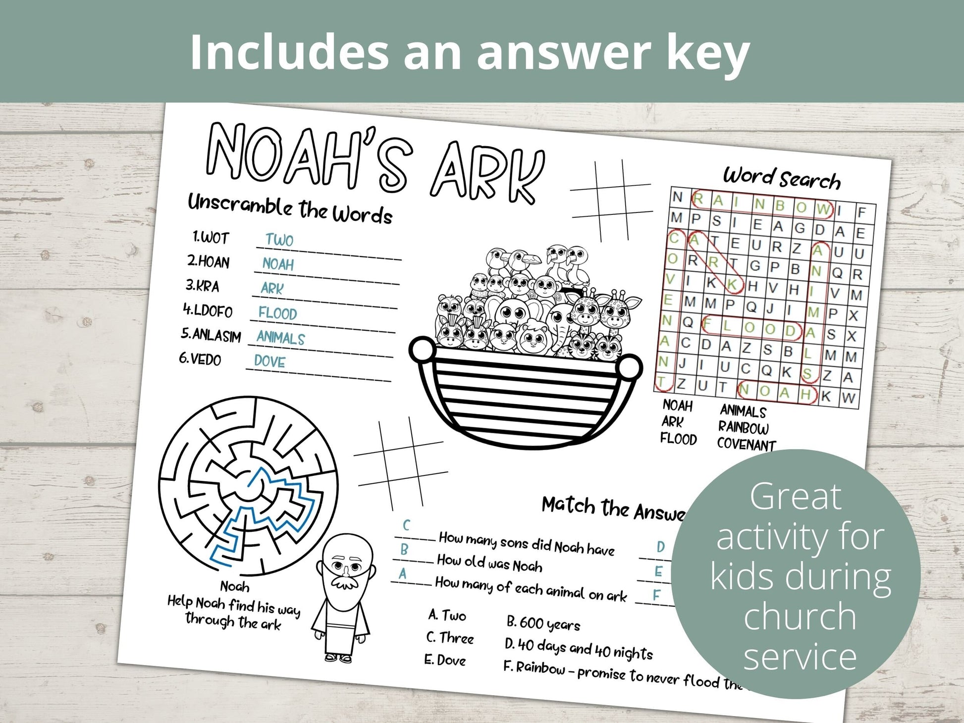 noah-s-ark-printable-activity-page-stored-up-treasure for Free Printable Noah S Ark Word Search Noah's Ark Printable Activity Page – Stored Up Treasure for Free Printable Noah S Ark Word Search