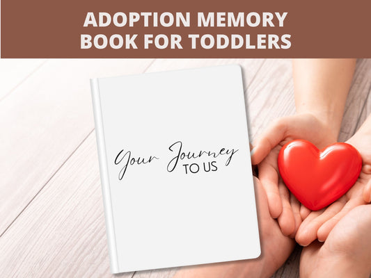 Toddler Adoption Memory Book