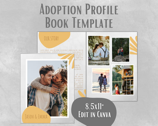 Adoption Profile Book Template